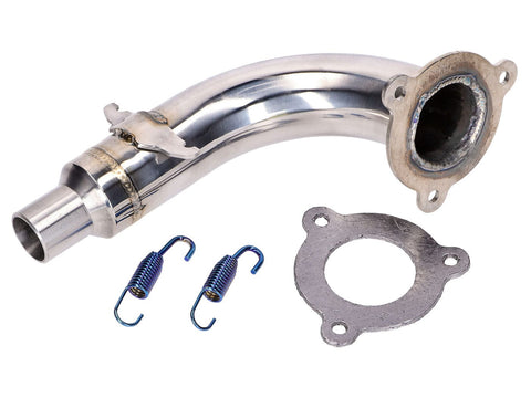exhaust manifold open, stainless steel for Rieju MRT Euro5 101 OCTANE MOTOVEIKALS 21