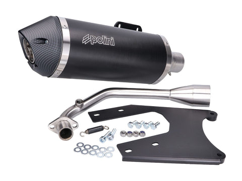 exhaust Polini Slip-On for Vespa Primavera 125 iGet Euro5, Sprint 125 iGet Euro5 POLINI MOTOVEIKALS 21