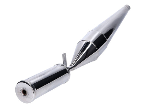 Exhaust resonance exhaust 28mm chrome for Simson S50, S51, S70 DIVERSE / IMPORT MOTOVEIKALS 21