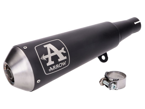 exhaust system Arrow Pro-Race stainless steel black for Brixton BX, Felsberg 125XC Euro4 2019- ARROW AUSPUFF MOTOVEIKALS 21