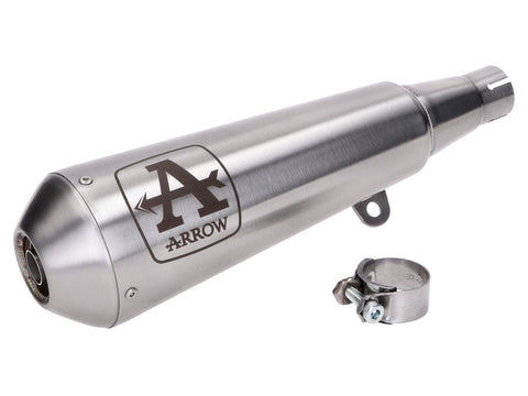 exhaust system Arrow Pro-Race stainless steel polished for Brixton BX, Felsberg 125XC, Sunray Euro4 2019- ARROW AUSPUFF MOTOVEIKALS 21
