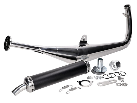 Exhaust system Motegra Racing for 60-110cc polished incl. rear silencer for Simson S50, S51, S70 MOTEGRA MOTOVEIKALS 21