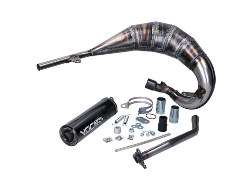 exhaust system VOCA Cross Rookie 50/70cc muffler black for Beta RR Enduro, SM 2021- VOCA RACING MOTOVEIKALS 21