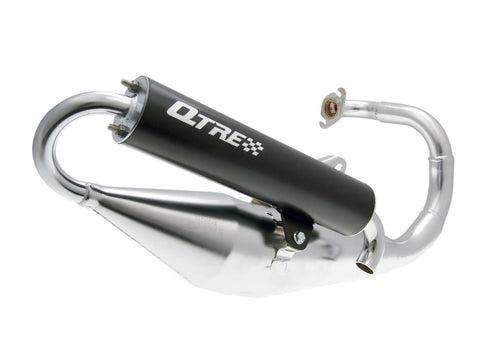 exhaust Tecnigas Q-Tre chrome for Peugeot vertical TECNIGAS MOTOVEIKALS 21