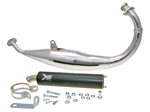exhaust Tecnigas XS Chrome for Derbi, Aprilia, Gilera TECNIGAS MOTOVEIKALS 21