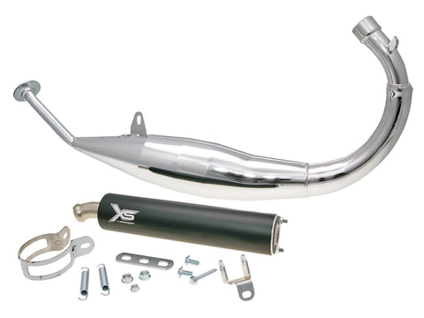 exhaust Tecnigas XS Chrome for Yamaha DT 03-10, Malaguti XSM, XTM 03-10 TECNIGAS MOTOVEIKALS 21
