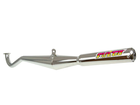 exhaust Tecno Boss chromed for Puch Maxi TECNO MOTOVEIKALS 21