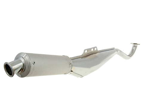 exhaust Tecno chromed / aluminum for Puch Maxi TECNO MOTOVEIKALS 21