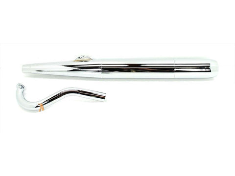 Exhaust tuning with manifold chrome 28mm for Puch Maxi DIVERSE / IMPORT MOTOVEIKALS 21