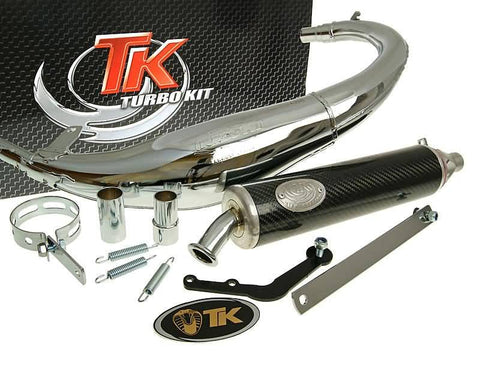 exhaust Turbo Kit Bajo RQ chrome for CPI SX 50, SM 50, Beeline TURBO KIT MOTOVEIKALS 21
