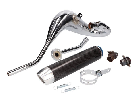exhaust Turbo Kit Bufanda Carreras 80 for Derbi Senda (00-), Aprilia RX/SX, Gilera RCR/SMT, Zulu TURBO KIT MOTOVEIKALS 21