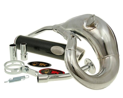 exhaust Turbo Kit Bufanda RQ chrome for Rieju MRX 50 TURBO KIT MOTOVEIKALS 21