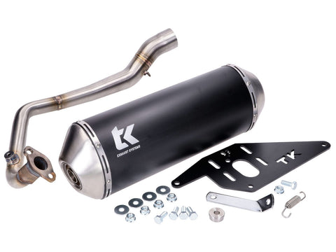 exhaust Turbo Kit for SYM Jet 14, SR 125cc 4-stroke LC EFI 2017- TURBO KIT MOTOVEIKALS 21