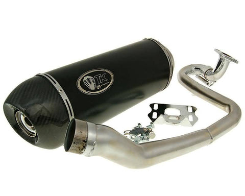 exhaust Turbo Kit GMax Carbon H2 4T for China GY6 125/150cc TURBO KIT MOTOVEIKALS 21