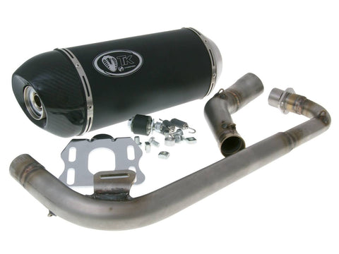 exhaust Turbo Kit GMax Carbon H2 4T for Honda MSX / Grom 125 TURBO KIT MOTOVEIKALS 21