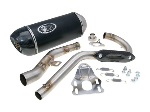 exhaust Turbo Kit Off Road 125 Oval H2 for Rieju Marathon Pro 125 TURBO KIT MOTOVEIKALS 21