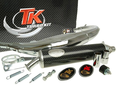 exhaust Turbo Kit Road RQ chrome for Yamaha TZR 50 all models TURBO KIT MOTOVEIKALS 21