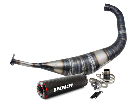 exhaust VOCA Carbon 80cc for Minarelli AM6 Enduro, Supermoto VOCA RACING MOTOVEIKALS 21