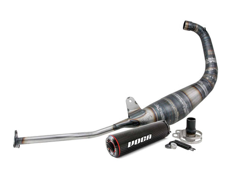 exhaust VOCA Carbon 80cc for Yamaha TZR 03-, MBK X-Power 03-, Aprilia RS 50 -99 VOCA RACING MOTOVEIKALS 21