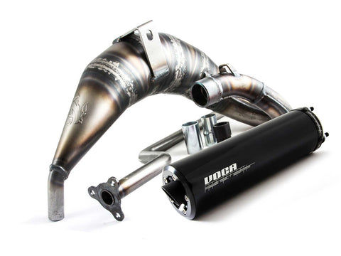 exhaust VOCA Cross Rookie 50/70cc black silencer for Beta RR -11, RK6 VOCA RACING MOTOVEIKALS 21