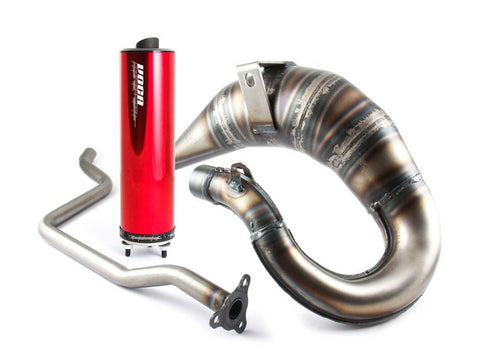 exhaust VOCA Cross Rookie 50/70cc red silencer for Yamaha DT50, MBK X-Limit, MH RYZ VOCA RACING MOTOVEIKALS 21