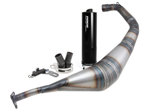 exhaust VOCA Warrior 50/70cc black silencer for Minarelli AM6 VOCA RACING MOTOVEIKALS 21