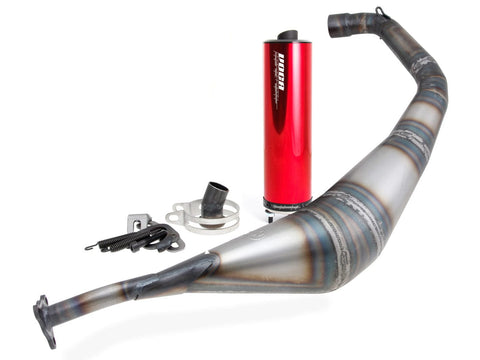 exhaust VOCA Warrior 50/70cc red silencer for Minarelli AM6 VOCA RACING MOTOVEIKALS 21