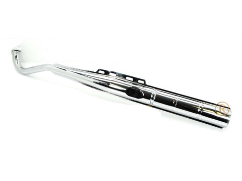 Exhaust with manifold 25mm chrome for Puch Maxi Sport moped DIVERSE / IMPORT MOTOVEIKALS 21