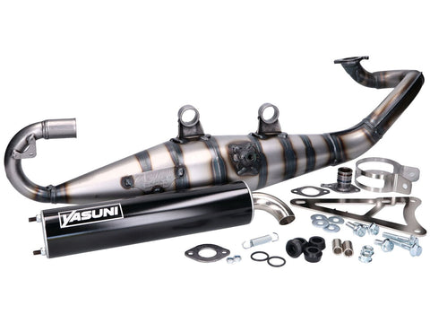 exhaust Yasuni Carrera 10 black for Minarelli horizontal YASUNI MOTOVEIKALS 21