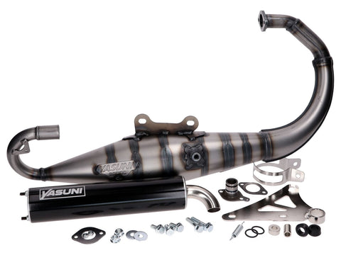 exhaust Yasuni Carrera 10 black for Minarelli vertical YASUNI MOTOVEIKALS 21