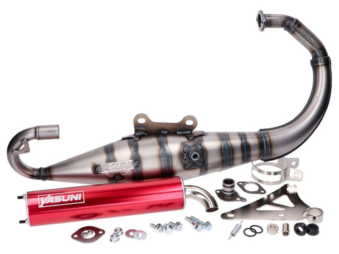 exhaust Yasuni Carrera 10 red for Minarelli vertical YASUNI MOTOVEIKALS 21