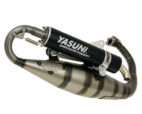 exhaust Yasuni Carrera 16 black for Minarelli vertical YASUNI MOTOVEIKALS 21