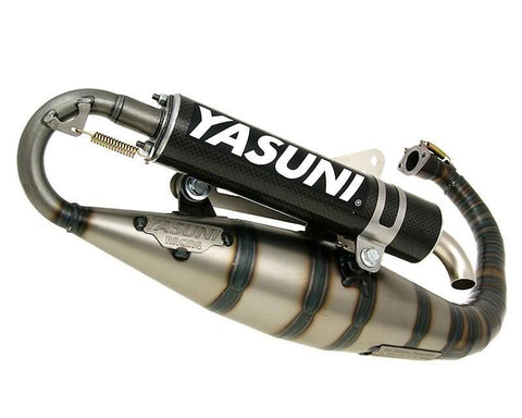 exhaust Yasuni Carrera 16 carbon for Minarelli vertical YASUNI MOTOVEIKALS 21