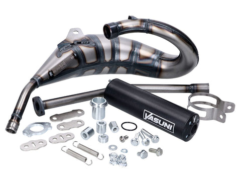 exhaust Yasuni Cross HM MAX black for Aprilia RX, SX, Derbi R, SM, Gilera RCR, SMT YASUNI MOTOVEIKALS 21