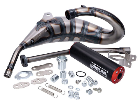 exhaust Yasuni Cross HM MAX red for Aprilia RX, SX, Derbi R, SM, Gilera RCR, SMT YASUNI MOTOVEIKALS 21