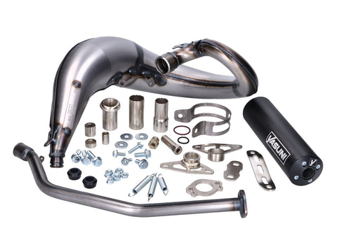Exhaust Yasuni Cross ML black for Aprilia RX, SX, Derbi Senda, Gilera EBE, EBS, D50B YASUNI MOTOVEIKALS 21
