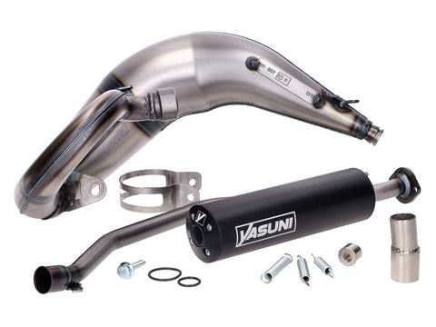 exhaust Yasuni Cross ML black for Rieju 50 MRT, Pro, SM YASUNI MOTOVEIKALS 21