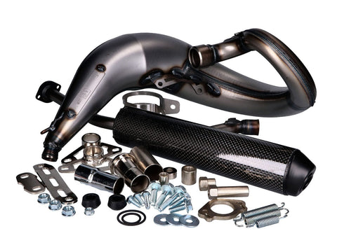 exhaust Yasuni Cross ML MAX carbon for Aprilia RX, SX, Derbi Senda, Gilera EBE, EBS, D50B YASUNI MOTOVEIKALS 21