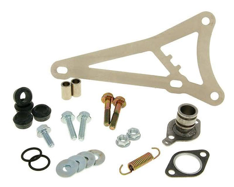 exhaust Yasuni R mounting kit complete for Minarelli horizontal YASUNI MOTOVEIKALS 21