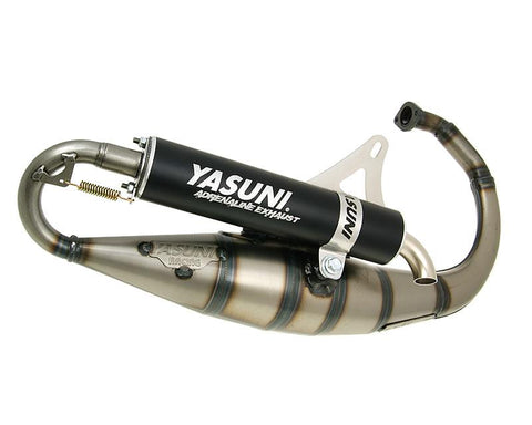 exhaust Yasuni Scooter R black for Minarelli vertical YASUNI MOTOVEIKALS 21