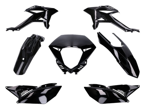 fairing kit black 7-piece for Beta RR 2012- OEM STANDARD MOTOVEIKALS 21