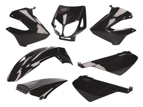 fairing kit black for Derbi Senda R, SM X-Treme, SM DRD 101 OCTANE MOTOVEIKALS 21