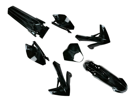 fairing kit complete black for Rieju MRT 101 OCTANE MOTOVEIKALS 21