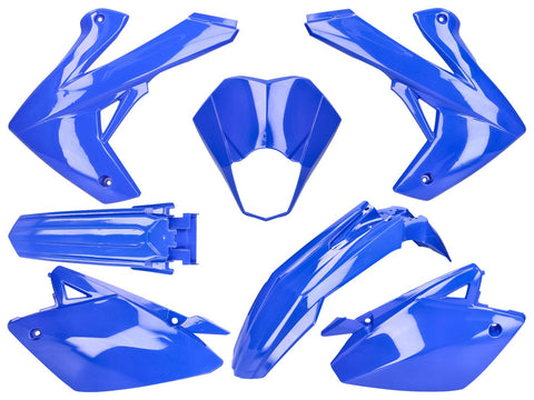 fairing kit complete blue for Rieju MRT OEM STANDARD MOTOVEIKALS 21