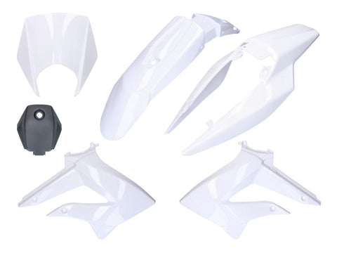 fairing kit complete white for Derbi Senda 2011-, Gilera RCR, SMT 2011- 101 OCTANE MOTOVEIKALS 21