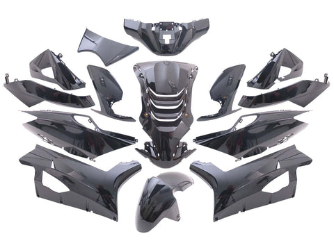 fairing kit EDGE 14-piece black metallic for Peugeot Speedfight 4 EDGE BIKEPARTS MOTOVEIKALS 21