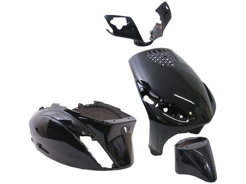 fairing kit EDGE 5-piece black metallic for Piaggio ZIP 2 AC EDGE BIKEPARTS MOTOVEIKALS 21