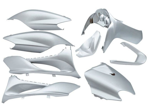 fairing kit EDGE 9-piece silver metallic for MBK Mach G, Yamaha Jog R, Jog RR 50cc 2-stroke EDGE BIKEPARTS MOTOVEIKALS 21