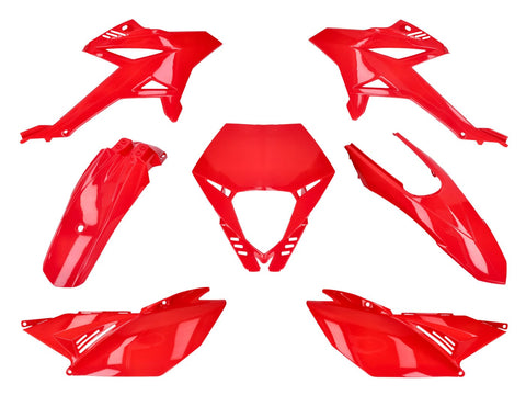 fairing kit red 7-piece for Beta RR 2012- OEM STANDARD MOTOVEIKALS 21