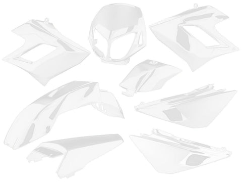 fairing kit white for Derbi Senda DRD Racing -2010 101 OCTANE MOTOVEIKALS 21